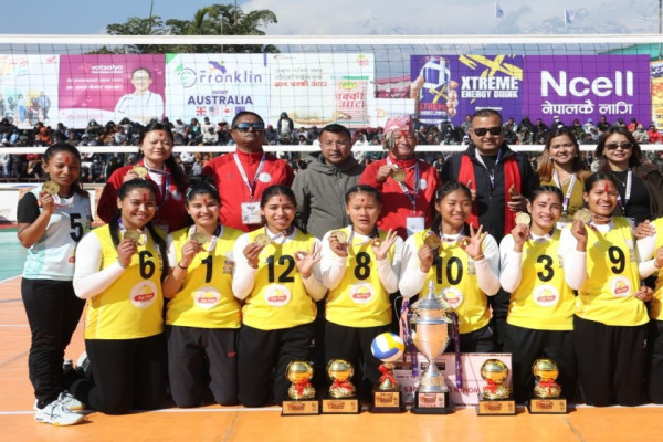 टाइगर कप भलिवलः न्यू डायमण्डलाई महिलातर्फको उपाधि